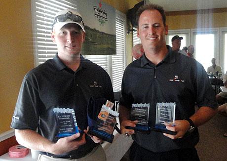 First Place Under 60 Division: While two team members had to leave early, two others were awarded the first place trophies for the under 60 category. The team included Aaron Hammons, Scott Robertson, Greg Martello and Mark Colbath.