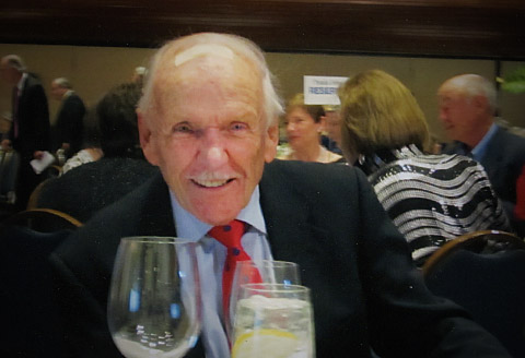 Don Knight at the National Press Club in Washington, D.C. 2014. (Photo by John Metelsky)